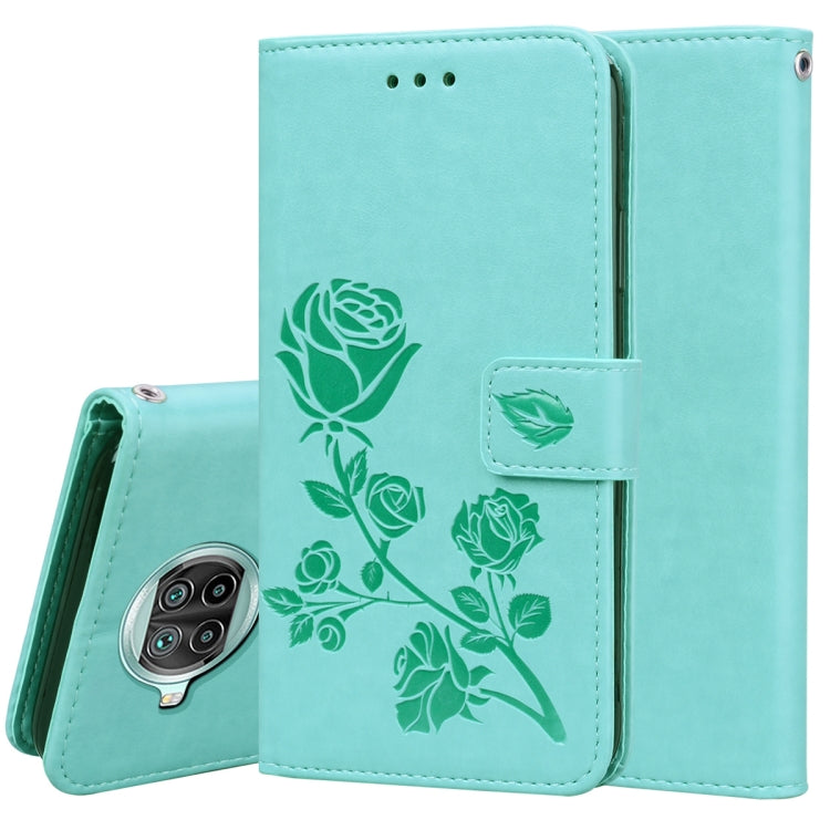 Rose Embossed Horizontal Flip PU Leather Case with Holder & Card Slots & Wallet, For Xiaomi Redmi 9T, For Xiaomi Mi 11 Lite, For Xiaomi Mi 11, For Xiaomi Redmi Note 9T 5G, For Xiaomi Redmi Note 10, For Xiaomi Redmi K40 / K40 Pro                        ...