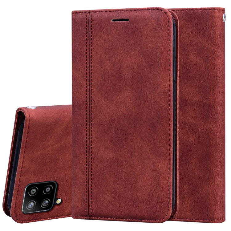 Frosted Business Magnetic Horizontal Flip PU Leather Case with Holder & Card Slot & Lanyard, For Samsung Galaxy A02 (EU Version), For Samsung Galaxy A12 5G, For Samsung Galaxy A32 4G, For Samsung Galaxy A32 5G, For Samsung Galaxy A42 5G                ...