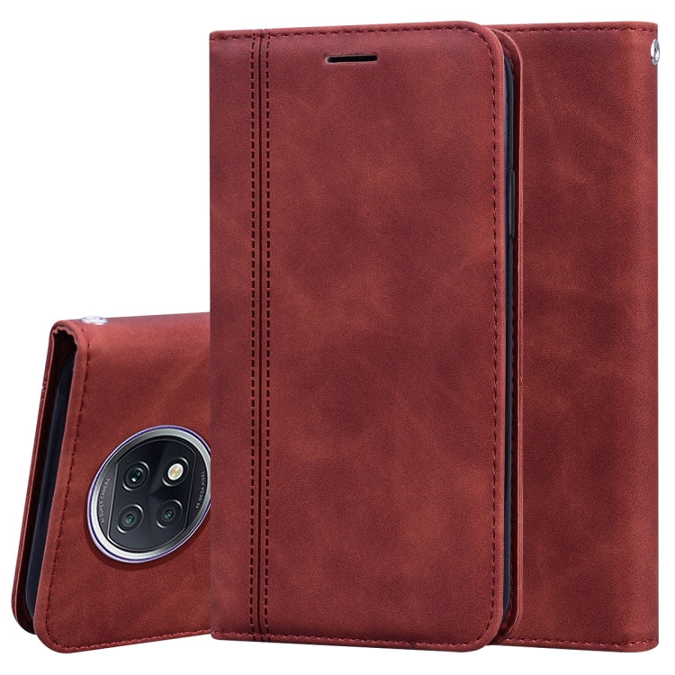 Frosted Business Magnetic Horizontal Flip PU Leather Case with Holder & Card Slot & Lanyard, For Xiaomi Redmi 9T, For Xiaomi Redmi Note 9T, For Xiaomi Redmi Note 10 4G, For Xiaomi Redmi K40 / K40 Pro, For Xiaomi Redmi Note 10 Pro, For Xiaomi Poco M3   ...