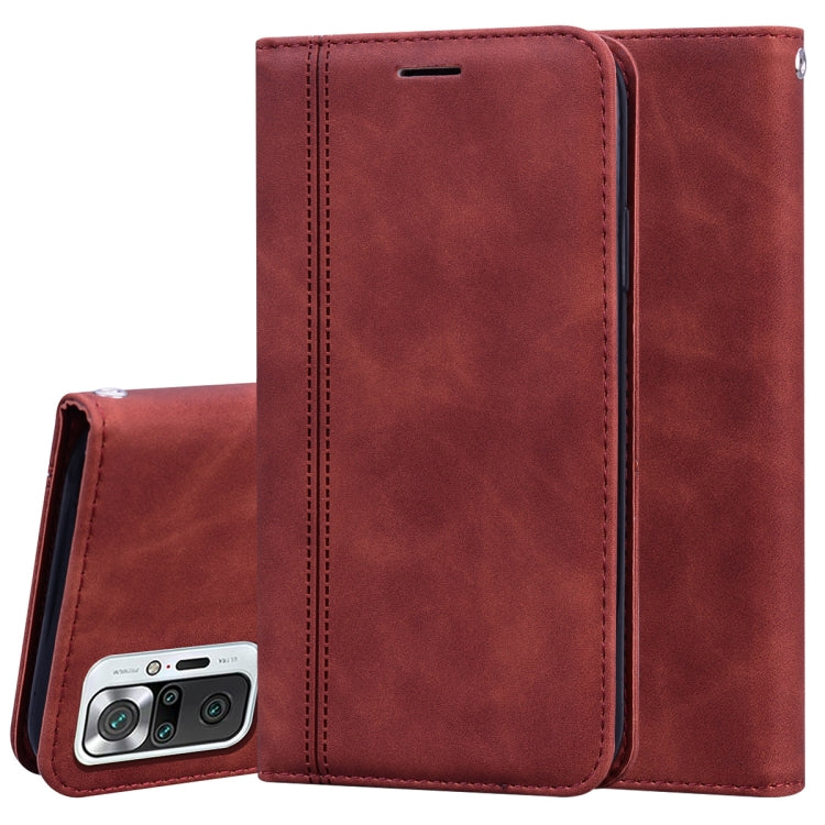 Frosted Business Magnetic Horizontal Flip PU Leather Case with Holder & Card Slot & Lanyard, For Xiaomi Redmi 9T, For Xiaomi Redmi Note 9T, For Xiaomi Redmi Note 10 4G, For Xiaomi Redmi K40 / K40 Pro, For Xiaomi Redmi Note 10 Pro, For Xiaomi Poco M3   ...