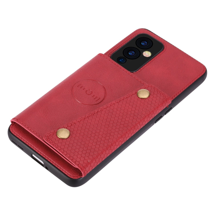 Double Buckle PU + TPU Shockproof Magnetic Protective Case with Card Slot & Holder, For OnePlus 9, For OnePlus 9 Pro, For Xiaomi Redmi K40, For Xiaomi Redmi Note 9 4G, For Xiaomi Redmi Note 10, For Samsung Galaxy A32 4G