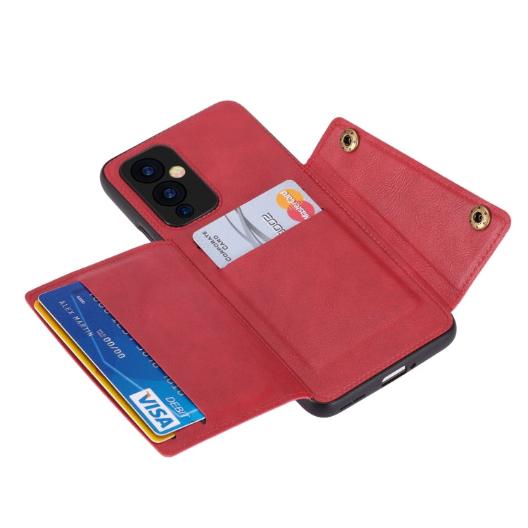Double Buckle PU + TPU Shockproof Magnetic Protective Case with Card Slot & Holder, For OnePlus 9, For OnePlus 9 Pro, For Xiaomi Redmi K40, For Xiaomi Redmi Note 9 4G, For Xiaomi Redmi Note 10, For Samsung Galaxy A32 4G