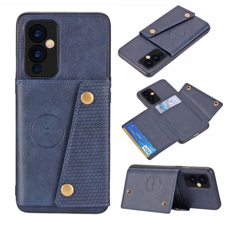 Double Buckle PU + TPU Shockproof Magnetic Protective Case with Card Slot & Holder, For OnePlus 9, For OnePlus 9 Pro, For Xiaomi Redmi K40, For Xiaomi Redmi Note 9 4G, For Xiaomi Redmi Note 10, For Samsung Galaxy A32 4G