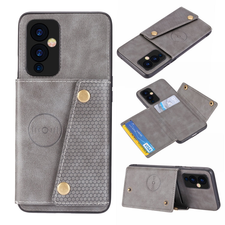 Double Buckle PU + TPU Shockproof Magnetic Protective Case with Card Slot & Holder, For OnePlus 9, For OnePlus 9 Pro, For Xiaomi Redmi K40, For Xiaomi Redmi Note 9 4G, For Xiaomi Redmi Note 10, For Samsung Galaxy A32 4G