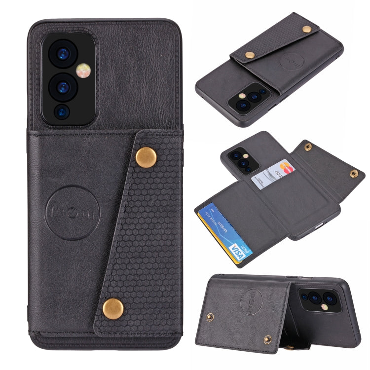 Double Buckle PU + TPU Shockproof Magnetic Protective Case with Card Slot & Holder, For OnePlus 9, For OnePlus 9 Pro, For Xiaomi Redmi K40, For Xiaomi Redmi Note 9 4G, For Xiaomi Redmi Note 10, For Samsung Galaxy A32 4G