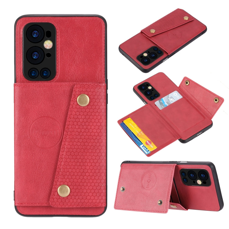 Double Buckle PU + TPU Shockproof Magnetic Protective Case with Card Slot & Holder, For OnePlus 9, For OnePlus 9 Pro, For Xiaomi Redmi K40, For Xiaomi Redmi Note 9 4G, For Xiaomi Redmi Note 10, For Samsung Galaxy A32 4G