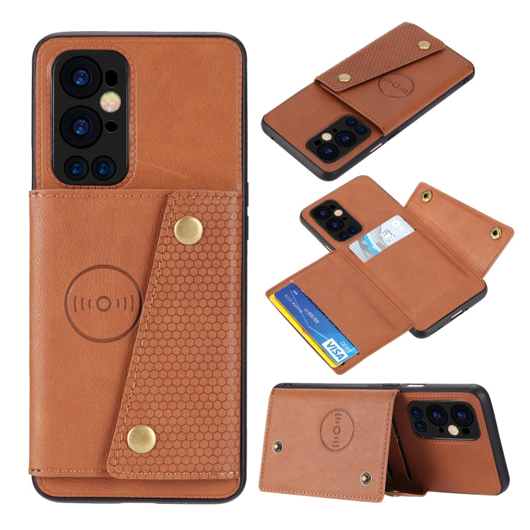 Double Buckle PU + TPU Shockproof Magnetic Protective Case with Card Slot & Holder, For OnePlus 9, For OnePlus 9 Pro, For Xiaomi Redmi K40, For Xiaomi Redmi Note 9 4G, For Xiaomi Redmi Note 10, For Samsung Galaxy A32 4G