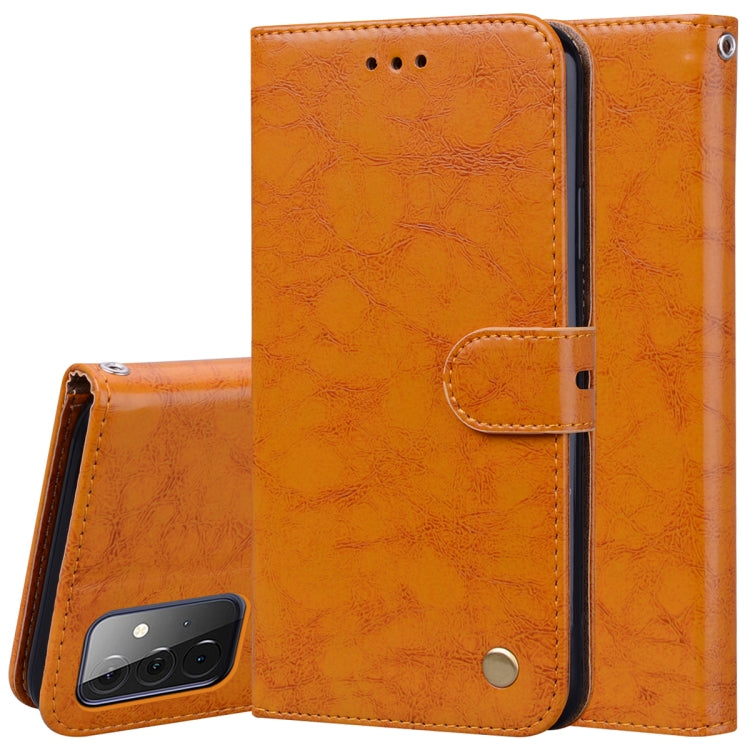 Business Style Oil Wax Texture Horizontal Flip Leather Case with Holder & Card Slots & Wallet, For Samsung Galaxy A12, For Samsung Galaxy A32 4G, For Samsung Galaxy A32 5G, For Samsung Galaxy A42 5G, For Samsung Galaxy A52 5G / 4G                      ...