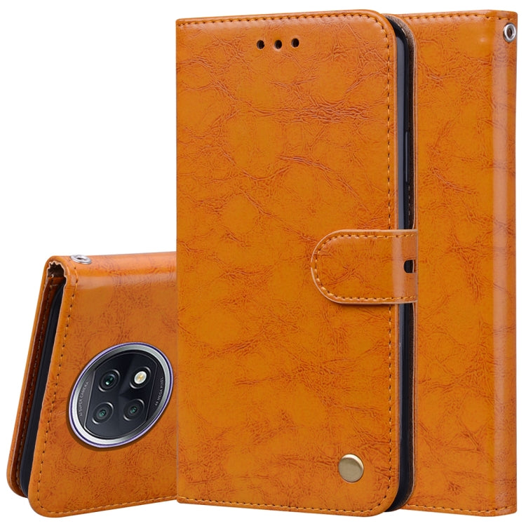 Business Style Oil Wax Texture Horizontal Flip Leather Case with Holder & Card Slots & Wallet, For Xiaomi Redmi 9T, For Xiaomi Redmi Note 9T, For Xiaomi Redmi Note 10, For Xiaomi Redmi K40 / K40 Pro, For Xiaomi Redmi Note 10 Pro, For Xiaomi Mi 10T Pro ...