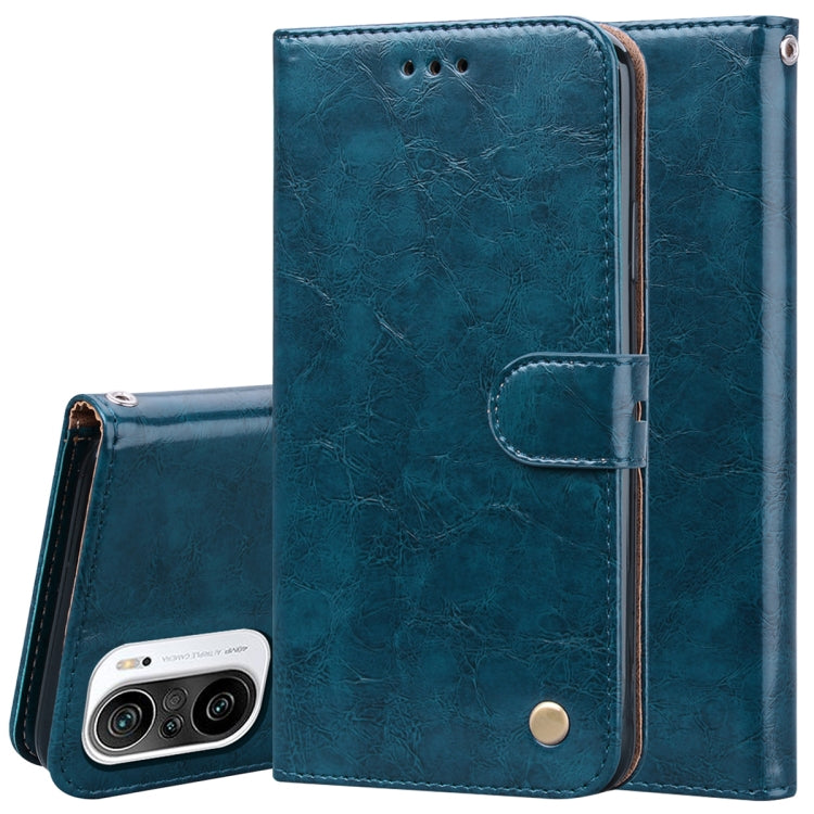 Business Style Oil Wax Texture Horizontal Flip Leather Case with Holder & Card Slots & Wallet, For Xiaomi Redmi 9T, For Xiaomi Redmi Note 9T, For Xiaomi Redmi Note 10, For Xiaomi Redmi K40 / K40 Pro, For Xiaomi Redmi Note 10 Pro, For Xiaomi Mi 10T Pro ...
