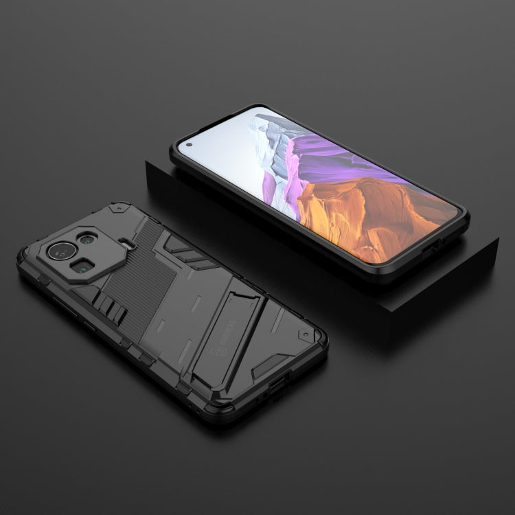 Punk Armor 2 in 1 PC + TPU Shockproof Case with Invisible Holder, For Xiaomi Mi 11 Pro