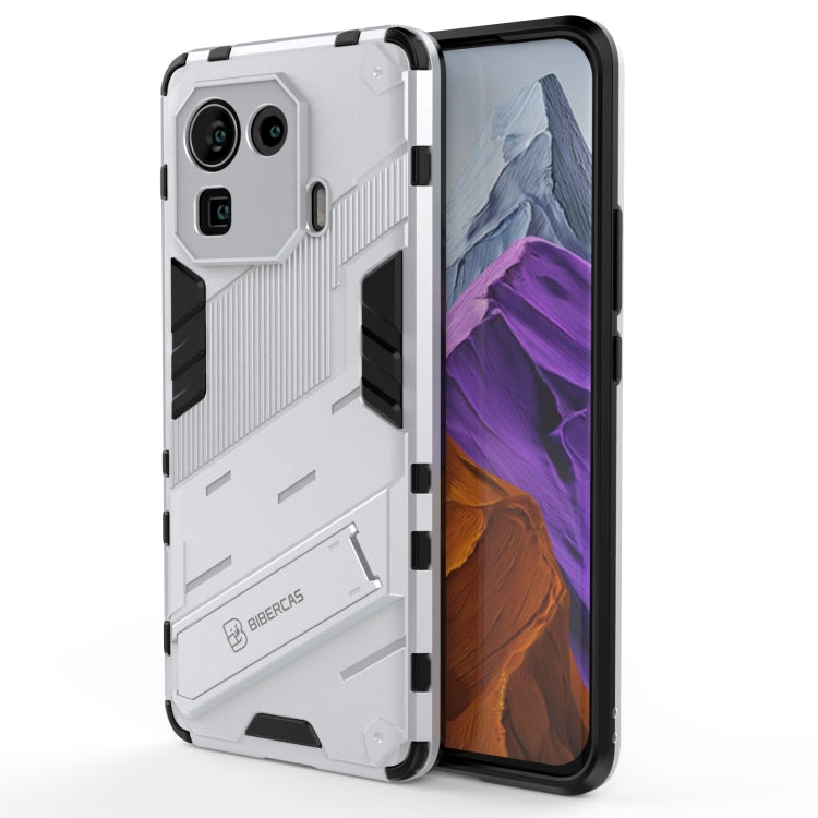 Punk Armor 2 in 1 PC + TPU Shockproof Case with Invisible Holder, For Xiaomi Mi 11 Pro