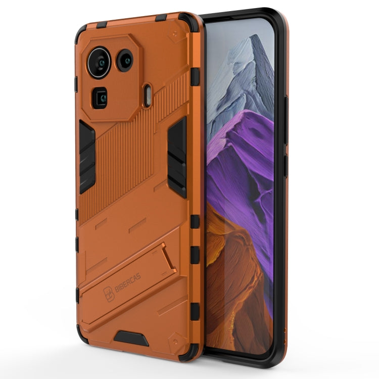 Punk Armor 2 in 1 PC + TPU Shockproof Case with Invisible Holder, For Xiaomi Mi 11 Pro