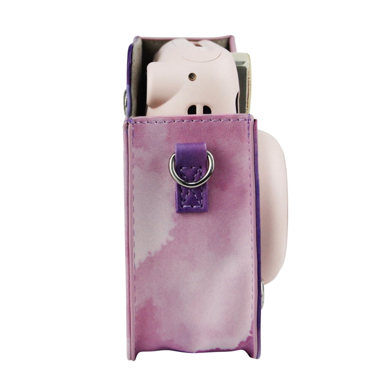 Painted Series Camera Bag with Shoulder Strap for Fujifilm Instax mini 11, For Fujifilm Instax mini 11(Fantasy Cloud), For Fujifilm Instax mini 11(Blue Pastel), For Fujifilm Instax mini 11(Oil Paint), For Fujifilm Instax mini 11(Shining Starry Sky)    ...