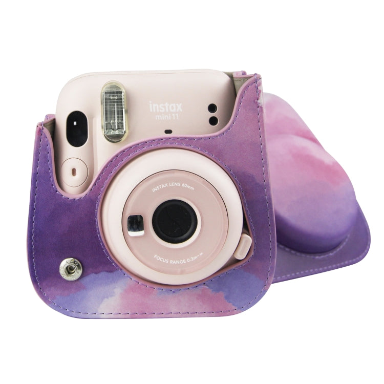 Painted Series Camera Bag with Shoulder Strap for Fujifilm Instax mini 11, For Fujifilm Instax mini 11(Fantasy Cloud), For Fujifilm Instax mini 11(Blue Pastel), For Fujifilm Instax mini 11(Oil Paint), For Fujifilm Instax mini 11(Shining Starry Sky)    ...