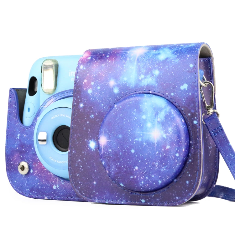 Painted Series Camera Bag with Shoulder Strap for Fujifilm Instax mini 11, For Fujifilm Instax mini 11(Fantasy Cloud), For Fujifilm Instax mini 11(Blue Pastel), For Fujifilm Instax mini 11(Oil Paint), For Fujifilm Instax mini 11(Shining Starry Sky)    ...
