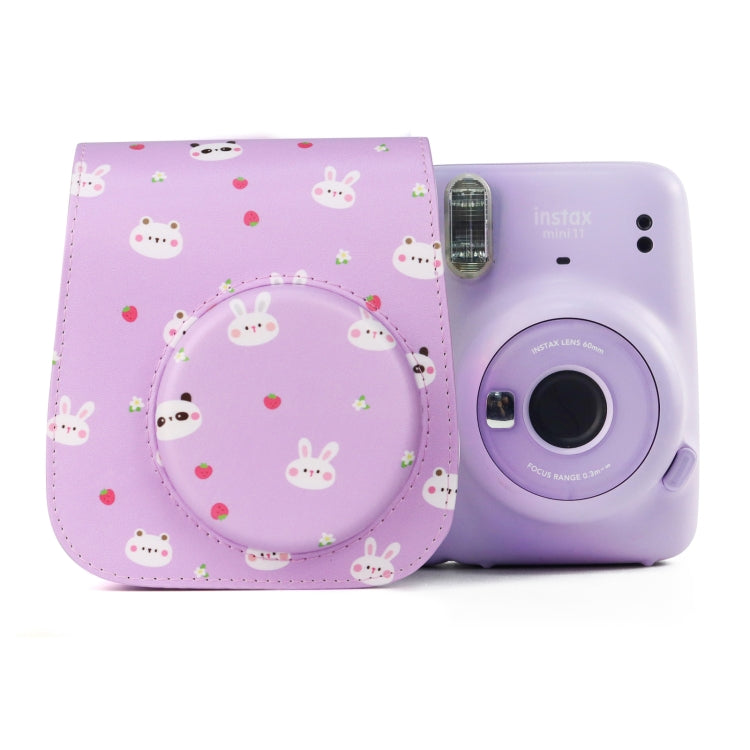 Painted Series Camera Bag with Shoulder Strap for Fujifilm Instax mini 11, For Fujifilm Instax mini 11(Fantasy Cloud), For Fujifilm Instax mini 11(Blue Pastel), For Fujifilm Instax mini 11(Oil Paint), For Fujifilm Instax mini 11(Shining Starry Sky)    ...