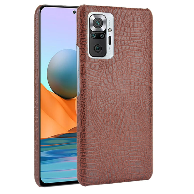 Shockproof Crocodile Texture PC + PU Case, For Xiaomi Redmi Note 10 Pro (India version) / Note 10 Pro Max, For Xiaomi Mi 11 Lite