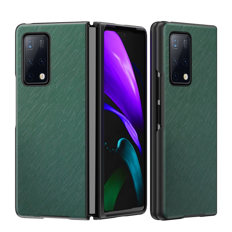 Leather Texture + PC Full Coverge Folding Case, For Huawei Mate X2