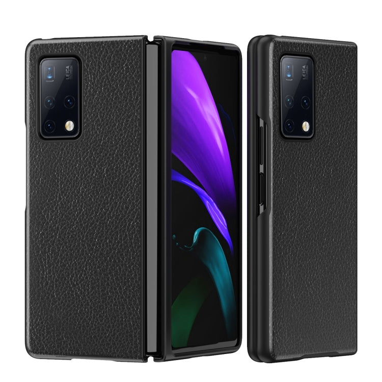 Leather Texture + PC Full Coverge Folding Case, For Huawei Mate X2