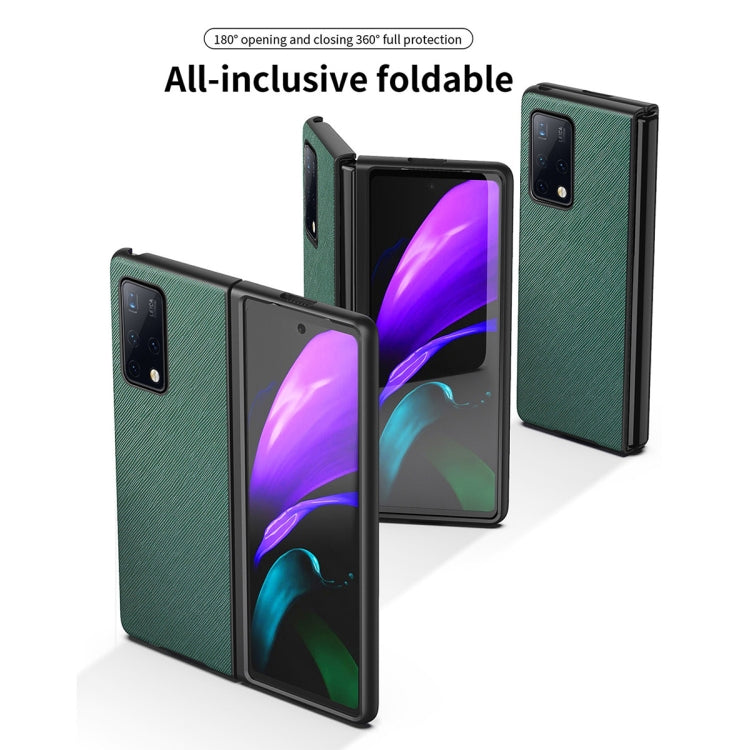 Leather Texture + PC Full Coverge Folding Case, For Huawei Mate X2