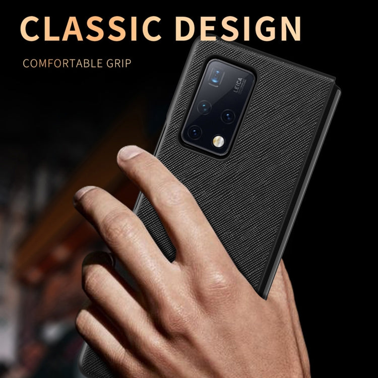 Leather Texture + PC Full Coverge Folding Case, For Huawei Mate X2