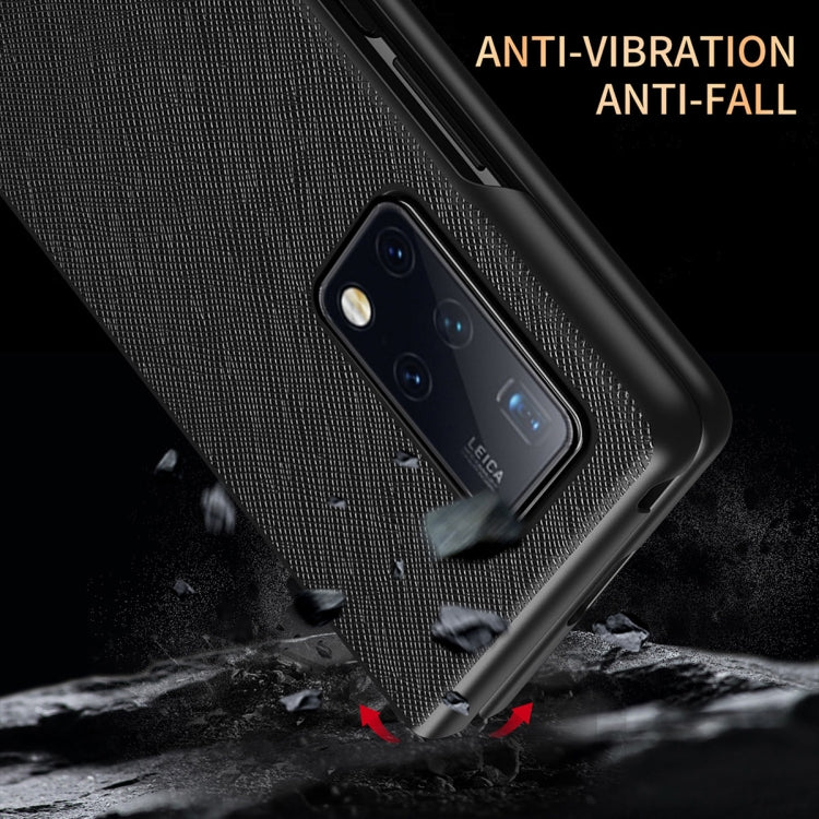 Leather Texture + PC Full Coverge Folding Case, For Huawei Mate X2