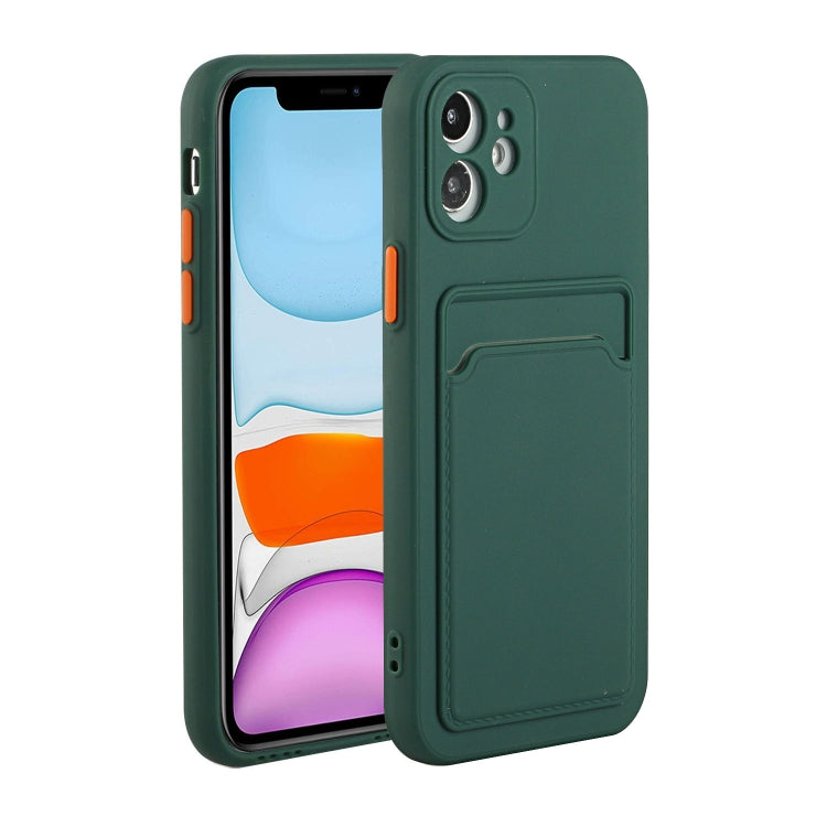 Card Slot Design Shockproof TPU Protective Case, For iPhone 8 & 7, For iPhone 8 Plus & 7 Plus, For iPhone 11, For iPhone 11 Pro