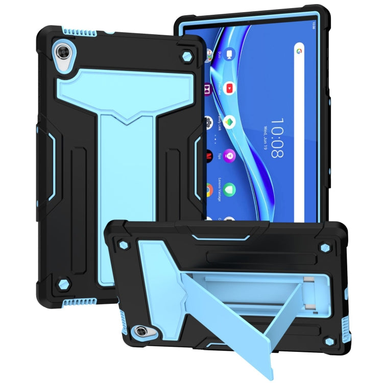 T-shaped Bracket Contrast Color Shockproof PC + Silicone Flat Protective Case, For Lenovo Tab M10 HD 2nd Gen TB-X306X, For Lenovo Tab P11 (Tab-J606F)