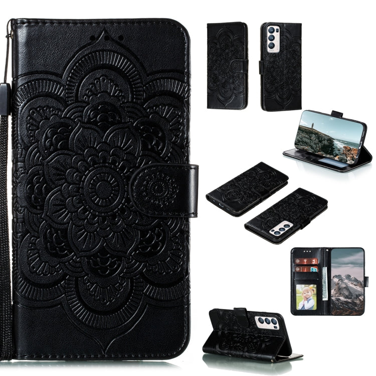 Mandala Embossing Pattern Horizontal Flip PU Leather Case with Holder & Card Slots & Walle & Lanyard, For Motorola Moto G Power (2021), For Nokia 1.4, For OPPO Reno5 5G / Find X3 Lite, For OPPO Reno5 Pro+ / Find X3 Neo, For OPPO Find X3 / Find X3 Pro  ...