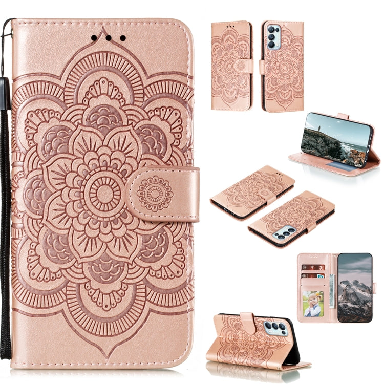 Mandala Embossing Pattern Horizontal Flip PU Leather Case with Holder & Card Slots & Walle & Lanyard, For Xiaomi Mi 11 Lite, For Xiaomi Mi 11 Pro, For Xiaomi Redmi Note 10 5G