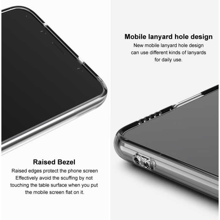 IMAK UX-5 Series Transparent Shockproof TPU Protective Case, For Asus ROG Phone 5, For Xiaomi Mi 11 Pro, For Xiaomi Mi 11 Lite 5G