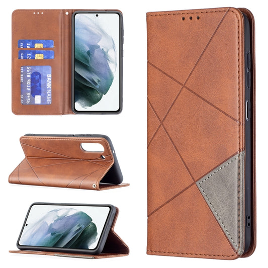 Rhombus Texture Horizontal Flip Magnetic Leather Case with Holder & Card Slots & Wallet, For Samsung Galaxy S21 FE, For Nokia G20 / G10, For Nokia 1.4