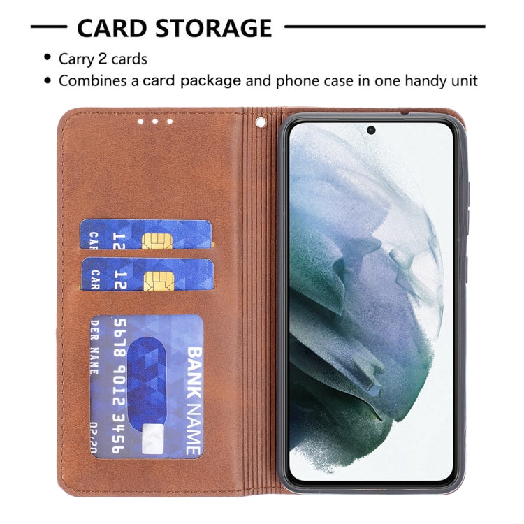 Rhombus Texture Horizontal Flip Magnetic Leather Case with Holder & Card Slots & Wallet, For Samsung Galaxy S21 FE, For Nokia G20 / G10, For Nokia 1.4