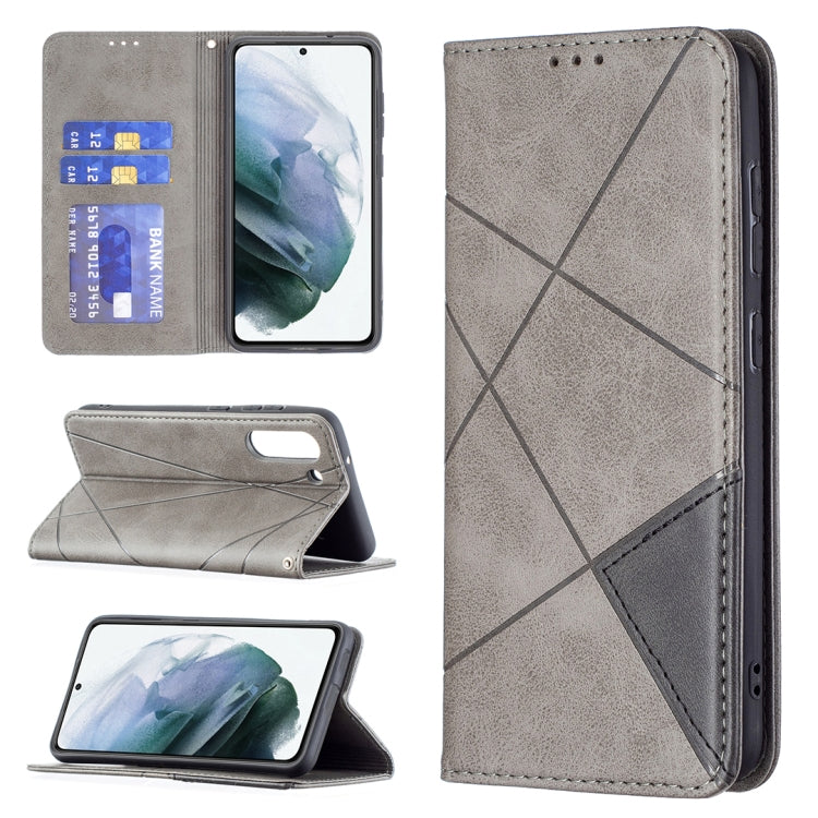 Rhombus Texture Horizontal Flip Magnetic Leather Case with Holder & Card Slots & Wallet, For Samsung Galaxy S21 FE, For Nokia G20 / G10, For Nokia 1.4
