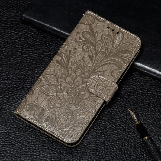 Lace Flower Embossing Pattern Horizontal Flip Leather Case with Holder & Card Slots & Wallet & Photo Frame, For Samsung Galaxy A22 4G, For Samsung Galaxy A22 5G, For Samsung Galaxy A82 5G, For Samsung Galaxy S21 FE, For Xiaomi Mi 11 Ultra