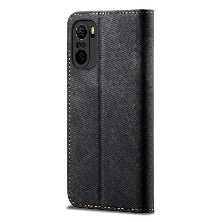 Denim Texture Casual Style Horizontal Flip Leather Case with Holder & Card Slots & Wallet, For Xiaomi Redmi K40 / K40 Pro / K40 Pro+, For Xiaomi Redmi Note 10 Pro / Note 10 Pro (India) / Note 10 Pro Max, For Xiaomi Redmi Note 10 / Note 10S             ...