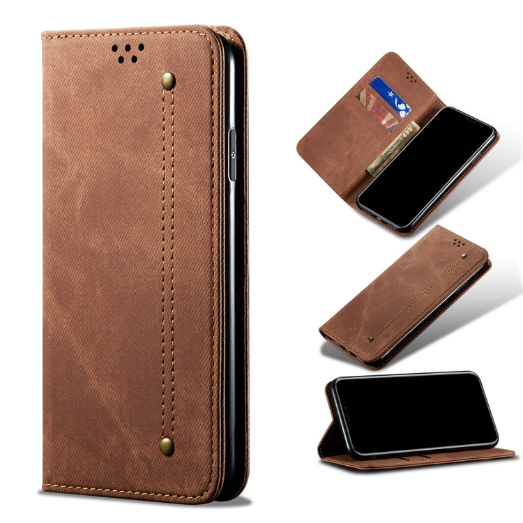 Denim Texture Casual Style Horizontal Flip Leather Case with Holder & Card Slots & Wallet, For Xiaomi Redmi K40 / K40 Pro / K40 Pro+, For Xiaomi Redmi Note 10 Pro / Note 10 Pro (India) / Note 10 Pro Max, For Xiaomi Redmi Note 10 / Note 10S             ...