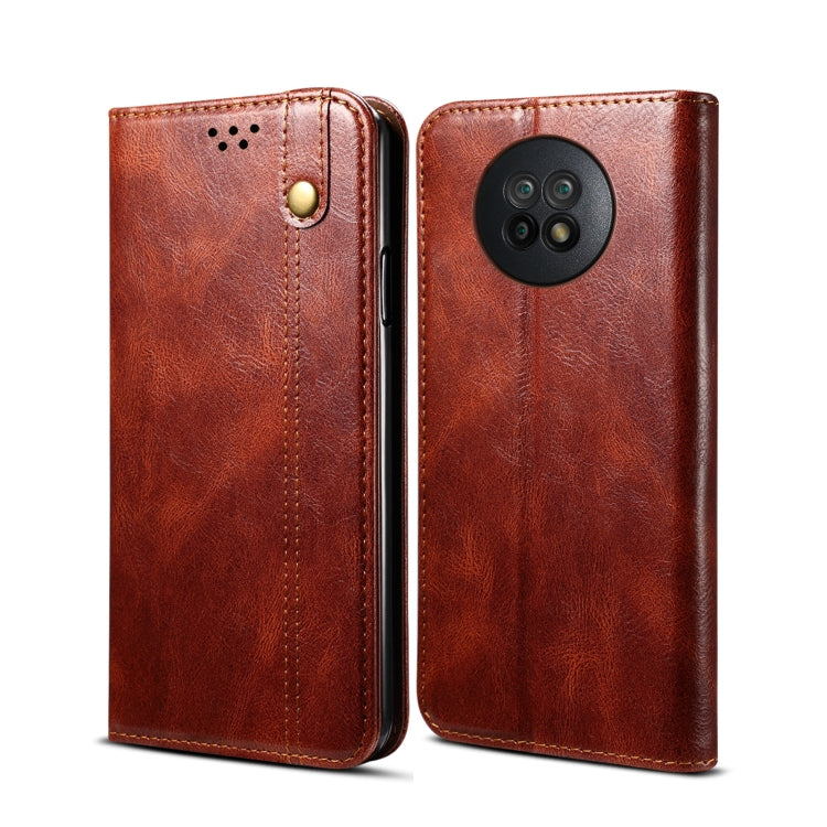 Simple Wax Crazy Horse Texture Horizontal Flip Leather Case with Card Slots & Wallet, For Xiaomi Redmi K40 / K40 Pro, For Xiaomi Redmi Note9 4G (CN Version), For Xiaomi Redmi Note 9 5G (CN Version)                                                       ...