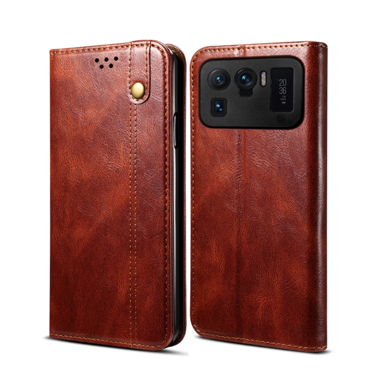 Simple Wax Crazy Horse Texture Horizontal Flip Leather Case with Card Slots & Wallet, For Xiaomi Redmi K40 / K40 Pro, For Xiaomi Redmi Note9 4G (CN Version), For Xiaomi Redmi Note 9 5G (CN Version)                                                       ...