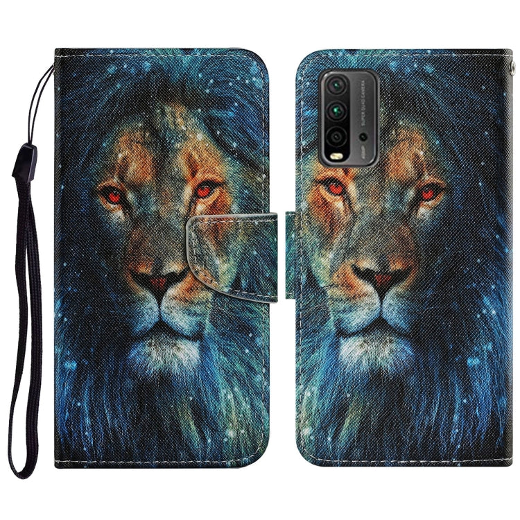Coloured Drawing Pattern Horizontal Flip PU Leather Case with Holder & Card Slots & Wallet & Lanyard, For Samsung Galaxy A32 4G, For Samsung Galaxy S21 FE, For Xiaomi Redmi 9T