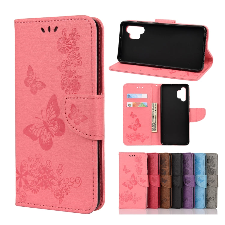 Butterflies Embossing Horizontal Flip Leather Case with Holder & Card Slots & Wallet, For Samsung Galaxy A02s (EU Version), For Samsung Galaxy A12 5G, For Samsung Galaxy A32 4G, For Samsung Galaxy A32 5G, For Samsung Galaxy A72 5G / 4G                 ...