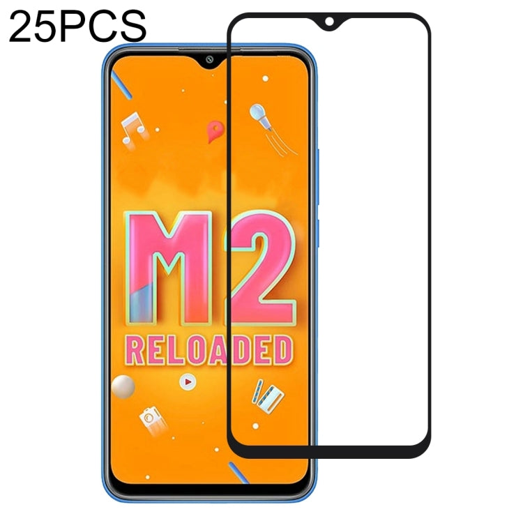 25 PCS Full Glue Full Screen Tempered Glass Film, For Samsung Galaxy M12 (25 PCS), For Samsung Galaxy M42 5G (25 PCS), For Xiaomi Mi 11X (25 PCS), For Xiaomi Mi 11X Pro (25 PCS), For Xiaomi Poco M2 Reloaded (25 PCS), For Xiaomi Redmi K40 Gaming (25 PCS)