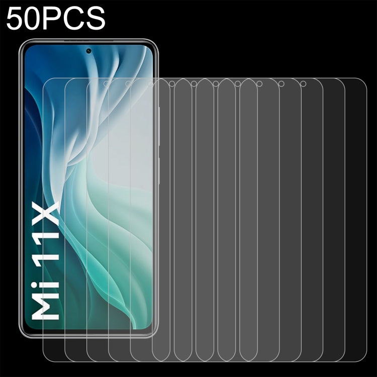 50 PCS 0.26mm 9H 2.5D Tempered Glass Film, For Samsung Galaxy M12 (50 PCS), For Xiaomi Mi 11X / Mi 11i (50 PCS), For Samsung Galaxy M42 5G (50 PCS), For Xiaomi Mi 11X Pro (50 PCS), For Xiaomi Poco M2 Reloaded (50 PCS)                                   ...