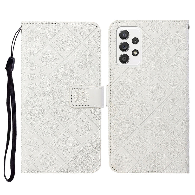 Ethnic Style Embossed Pattern Horizontal Flip Leather Case with Holder & Card Slots & Wallet & Lanyard, For Samsung Galaxy S21 FE, For Samsung Galaxy A52 5G / 4G, For Samsung Galaxy A72 5G / 4G, For Samsung Galaxy A22  4G, For Samsung Galaxy A22  5G   ...