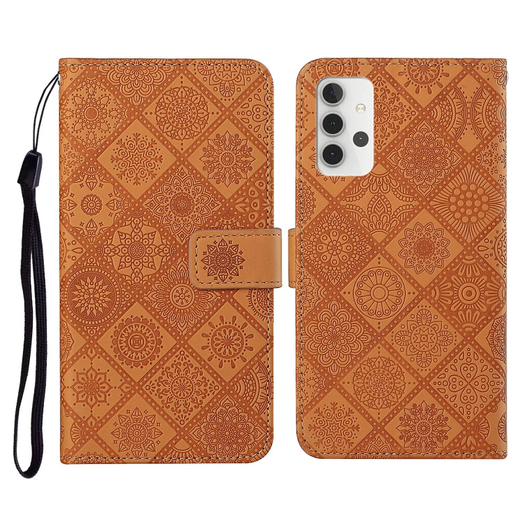 Ethnic Style Embossed Pattern Horizontal Flip Leather Case with Holder & Card Slots & Wallet & Lanyard, For Samsung Galaxy A32  5G, For Xiaomi Redmi Note 10 4G, For Xiaomi Redmi Note 10 Pro, For Xiaomi Redmi 9T, For Xiaomi Redmi Note 9T, For vivo Y20