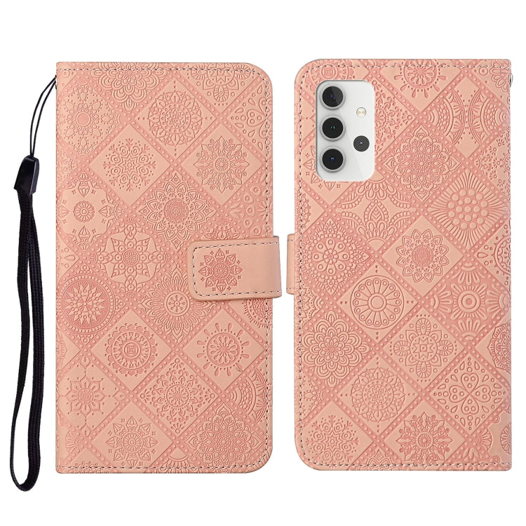 Ethnic Style Embossed Pattern Horizontal Flip Leather Case with Holder & Card Slots & Wallet & Lanyard, For Samsung Galaxy A32  5G, For Xiaomi Redmi Note 10 4G, For Xiaomi Redmi Note 10 Pro, For Xiaomi Redmi 9T, For Xiaomi Redmi Note 9T, For vivo Y20