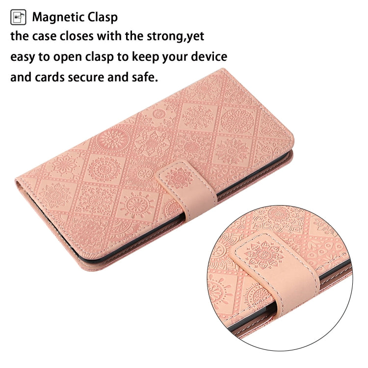 Ethnic Style Embossed Pattern Horizontal Flip Leather Case with Holder & Card Slots & Wallet & Lanyard, For Samsung Galaxy A02, For Samsung Galaxy A02s EU Version