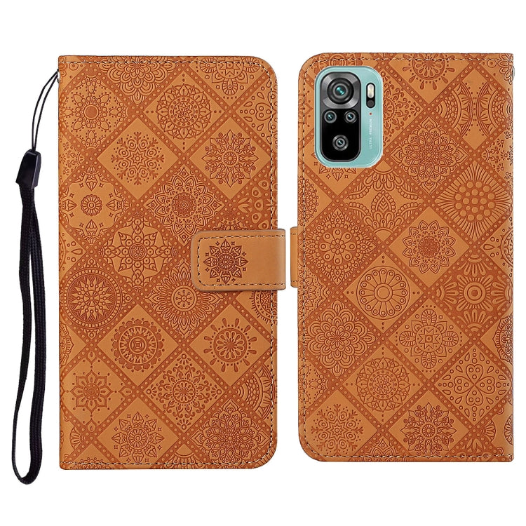 Ethnic Style Embossed Pattern Horizontal Flip Leather Case with Holder & Card Slots & Wallet & Lanyard, For Samsung Galaxy A32  5G, For Xiaomi Redmi Note 10 4G, For Xiaomi Redmi Note 10 Pro, For Xiaomi Redmi 9T, For Xiaomi Redmi Note 9T, For vivo Y20