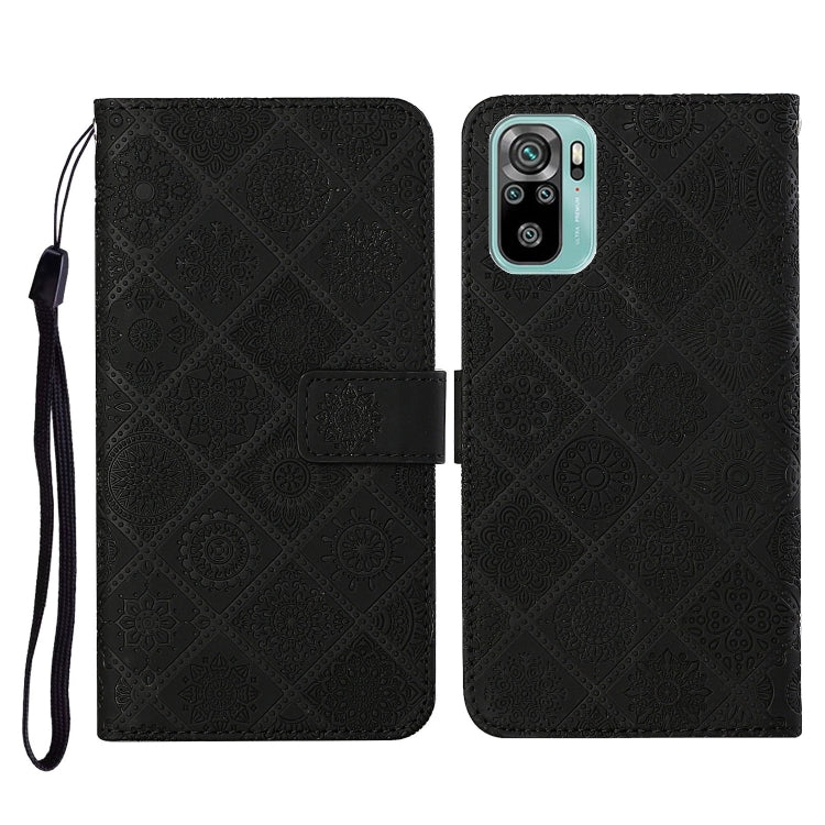 Ethnic Style Embossed Pattern Horizontal Flip Leather Case with Holder & Card Slots & Wallet & Lanyard, For Samsung Galaxy A32  5G, For Xiaomi Redmi Note 10 4G, For Xiaomi Redmi Note 10 Pro, For Xiaomi Redmi 9T, For Xiaomi Redmi Note 9T, For vivo Y20